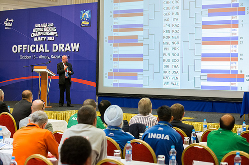2013 Almaty Official Draw