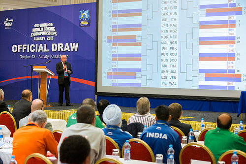 XVII AIBA World Boxing Champs Almaty 2013: Ecco gli accoppiamenti degli Azzurri, Vangeli il primo a debuttare martedì 15