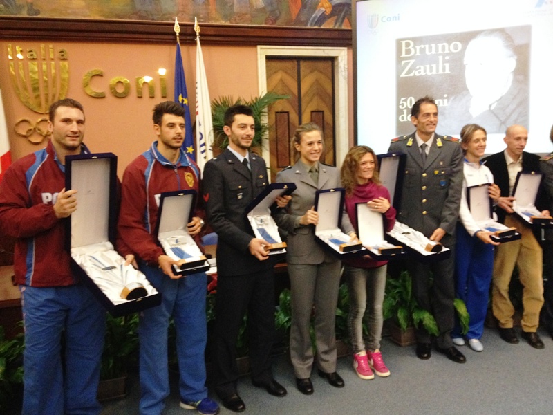 Roberto Cammarelle tra i vincitori del Premio B. Zauli 2013