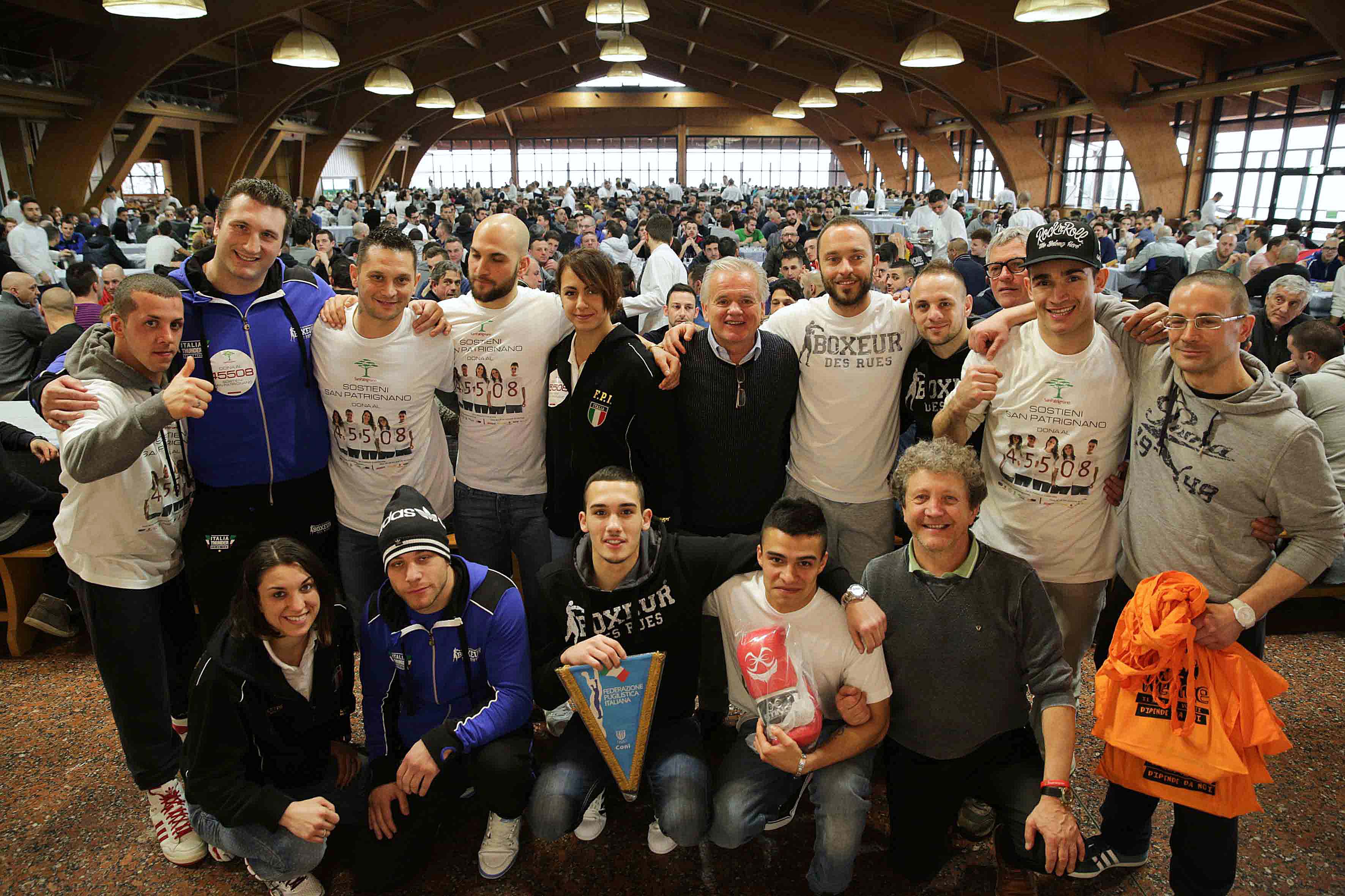 #ItaBoxing #noisiamoenergia - Grande entusiasmo per la visita degli Azzurri a San Patrignano