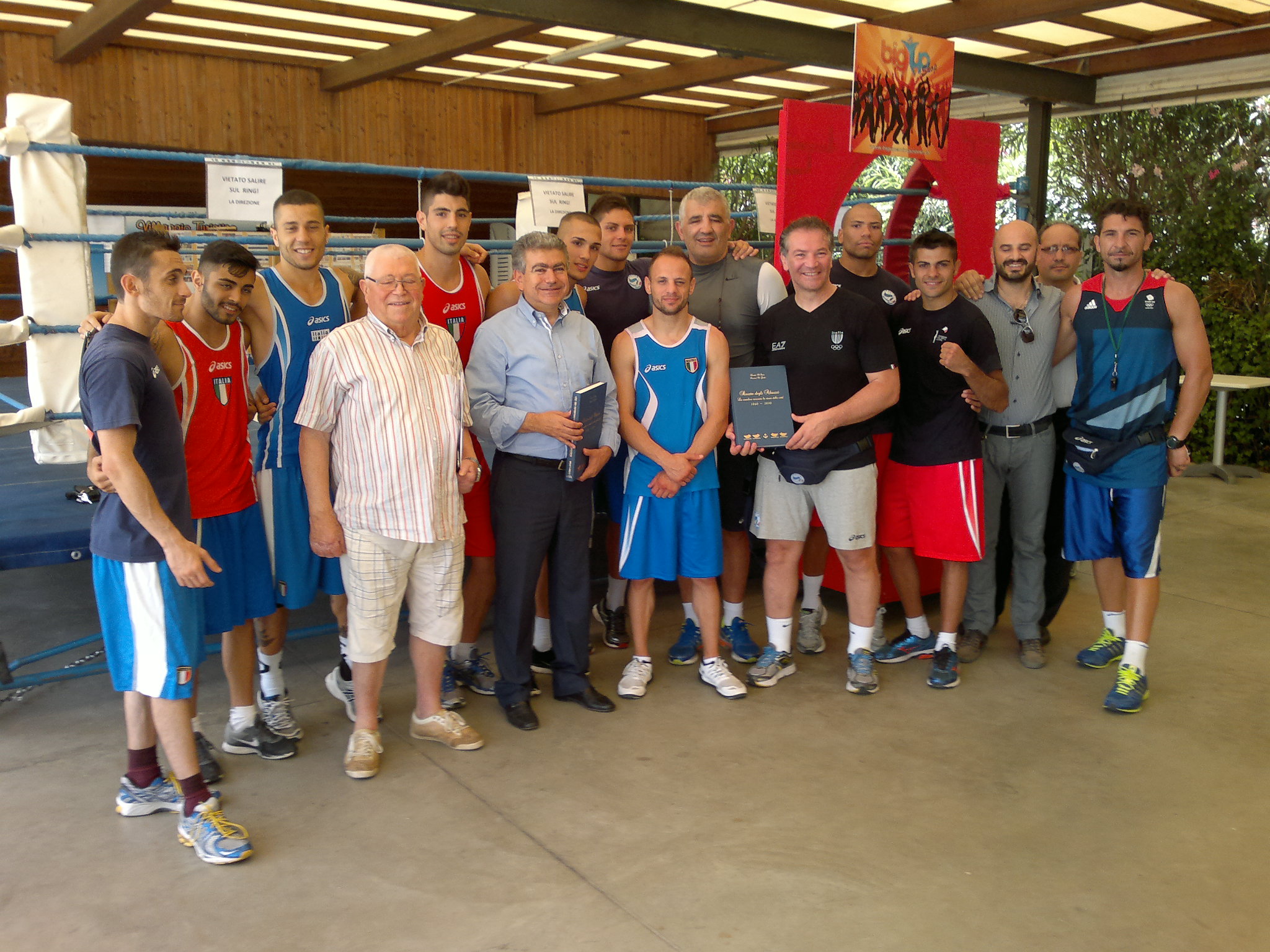 ITA BOXING Maschile Elite: Proseguono i lavori a Roseto degli Abruzzi, oggi visita da parte del sindaco della città abruzzese