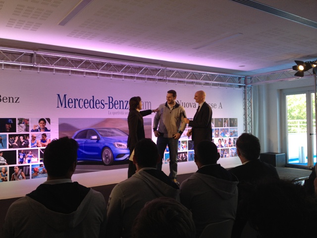 Roberto Cammarelle tra i dieci atleti testimonial Mercedes