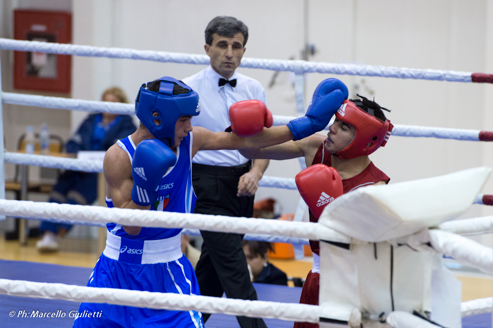 EUBC Euro Junior Boxing Champs ANAPA 2013: Day 3 - Caredda e Gressani passano il turno