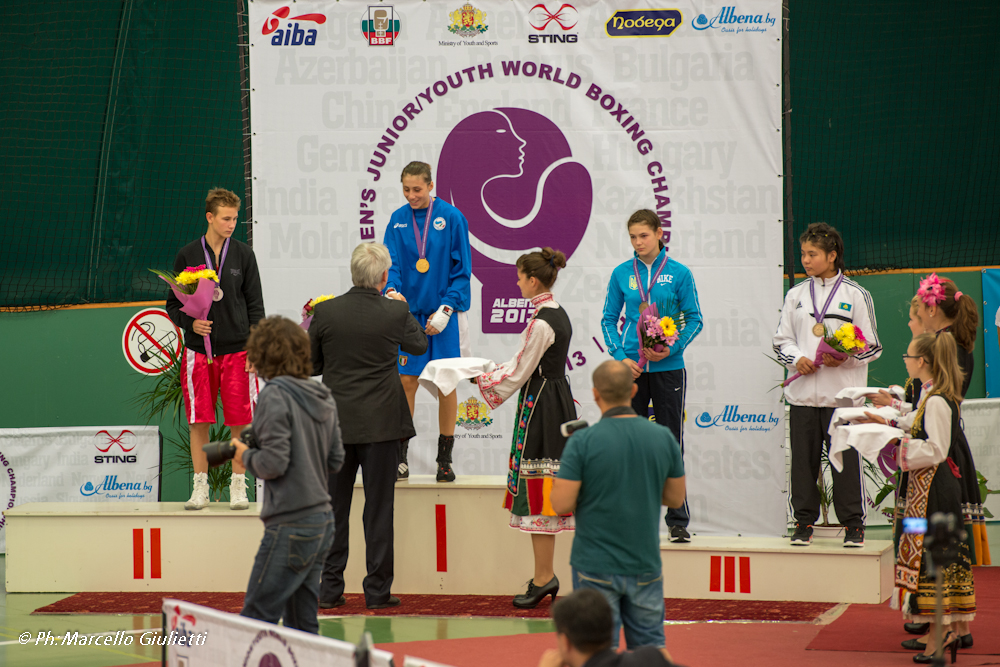 AIBA Women Junior/Youth World Boxing Championships Albena 2013: Irma Testa è ORO nei 52 Kg Junior