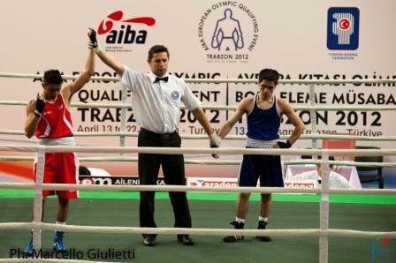 2012 AIBA European Olympic Qualifying Event: Cappai batte Soghomonyan e vola nei quarti