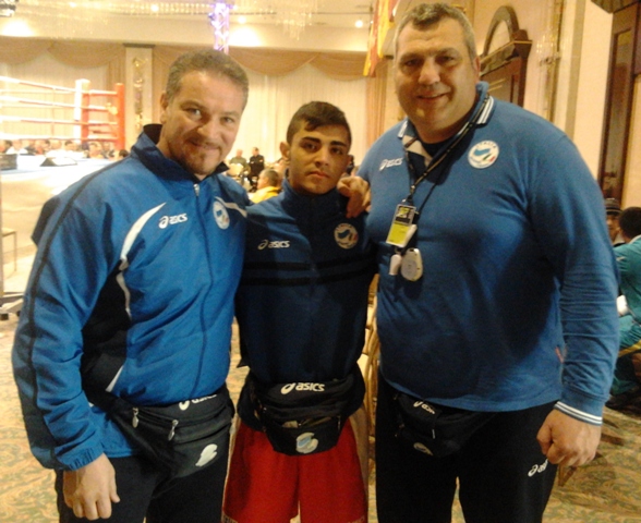 2012 AIBA European Olympic Qualifying Event: I Nostri 4 Alfieri - 46/49 Kg Manuel Cappai