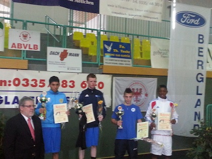 Youth Brandeburg Cup 2013: Bronzo per l'Italia nei 52 Kg con Claudio Grande