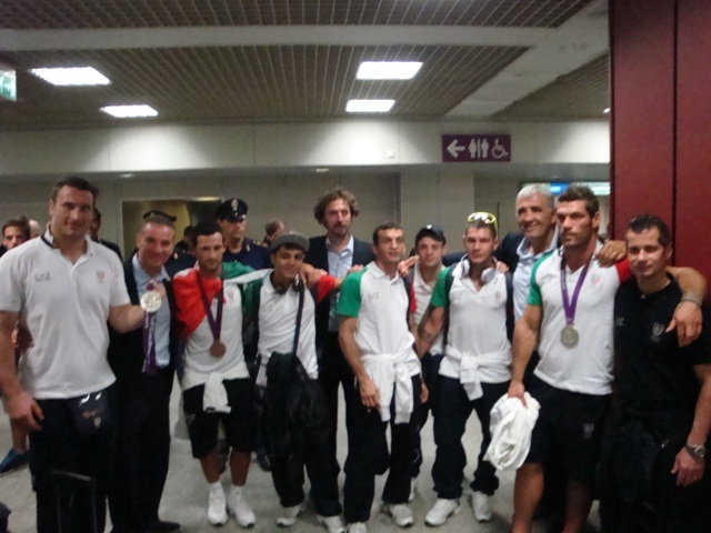 London 2012: La Squadra Azzurra è tornata in Italia, felice e già con il pensiero a Rio 2016