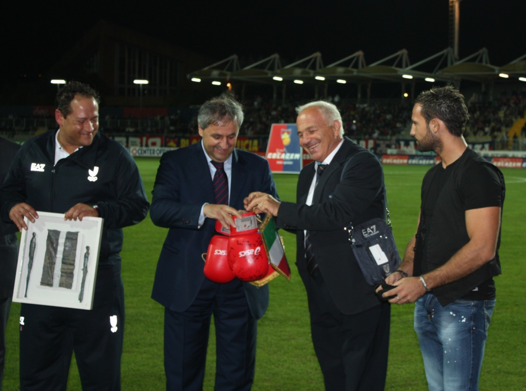 Grande serata di Sport a Gubbio, presenti il Presidente Falcinelli, Russo e Mangiacapre