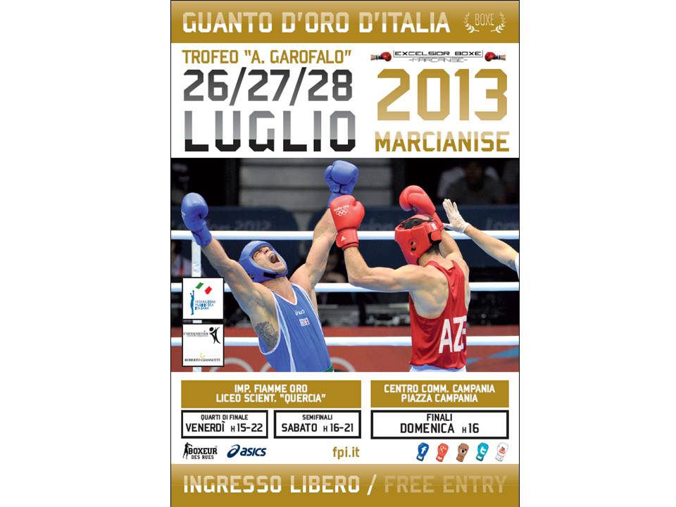 Official Poster Golden Glove 2013