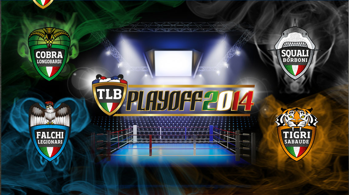 TLB 2014: Squali, Falchi, Tigri e Cobra in semifnale - Ufficializzato il programma delle Semifinali