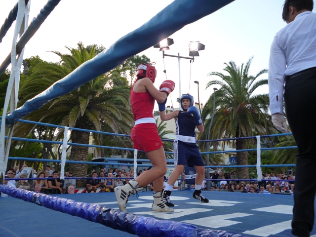 XI Italian Womens Boxing Championship Finals Mathces Roseto 2012 92