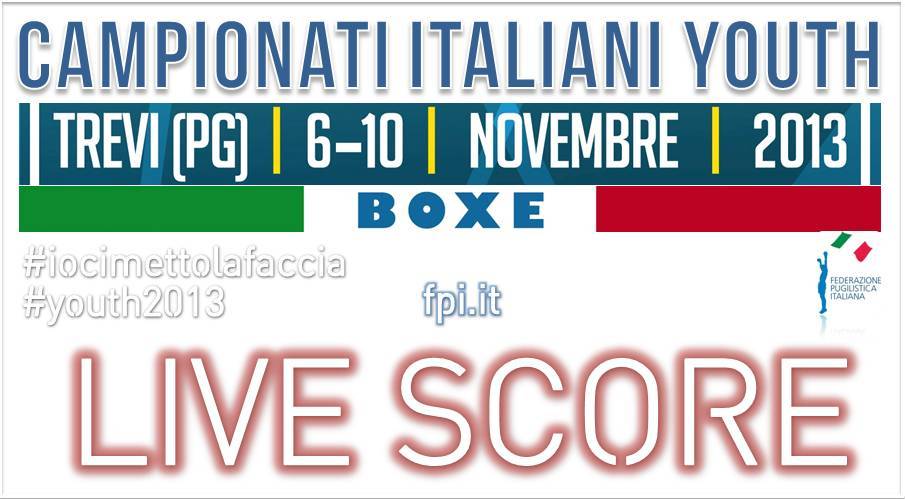 Campionati Italiani Youth 2013 - Rivedi il LiveScore delle Finali!