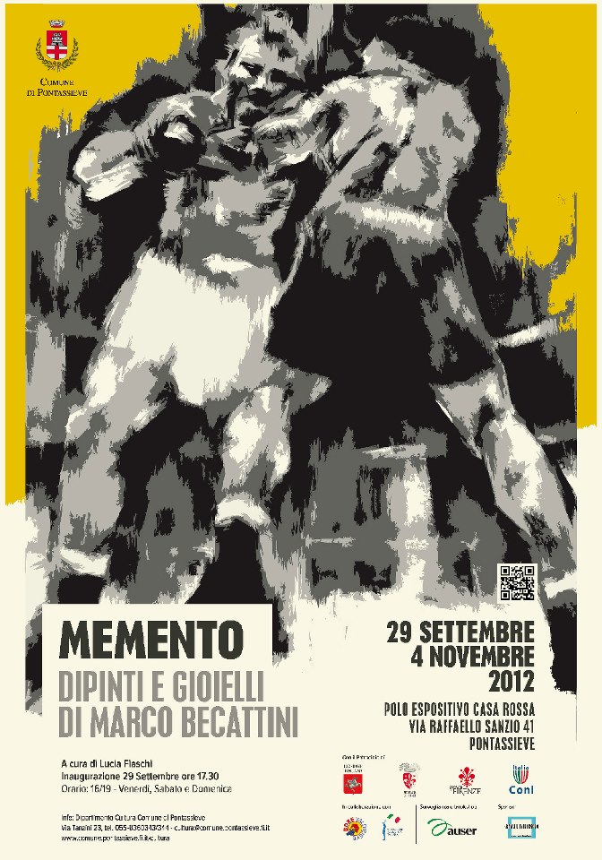 Memento – Dipinti sulla Boxe dii Marco Becattini in mostra a Ponatssieve