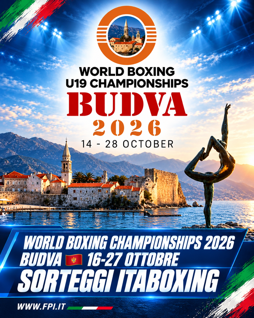 WORLD BOXING CHAMPIONSHIPS U19 BUVDA 2026 - SORTEGGI ITABOXING 