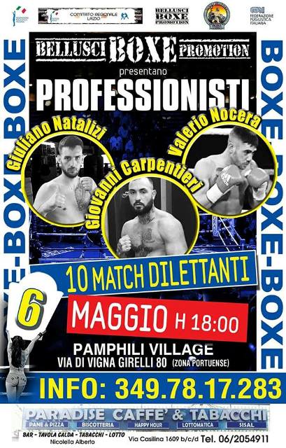 Domani sera mista al Pamphili Village organizzata dalla Bellusci Promotion