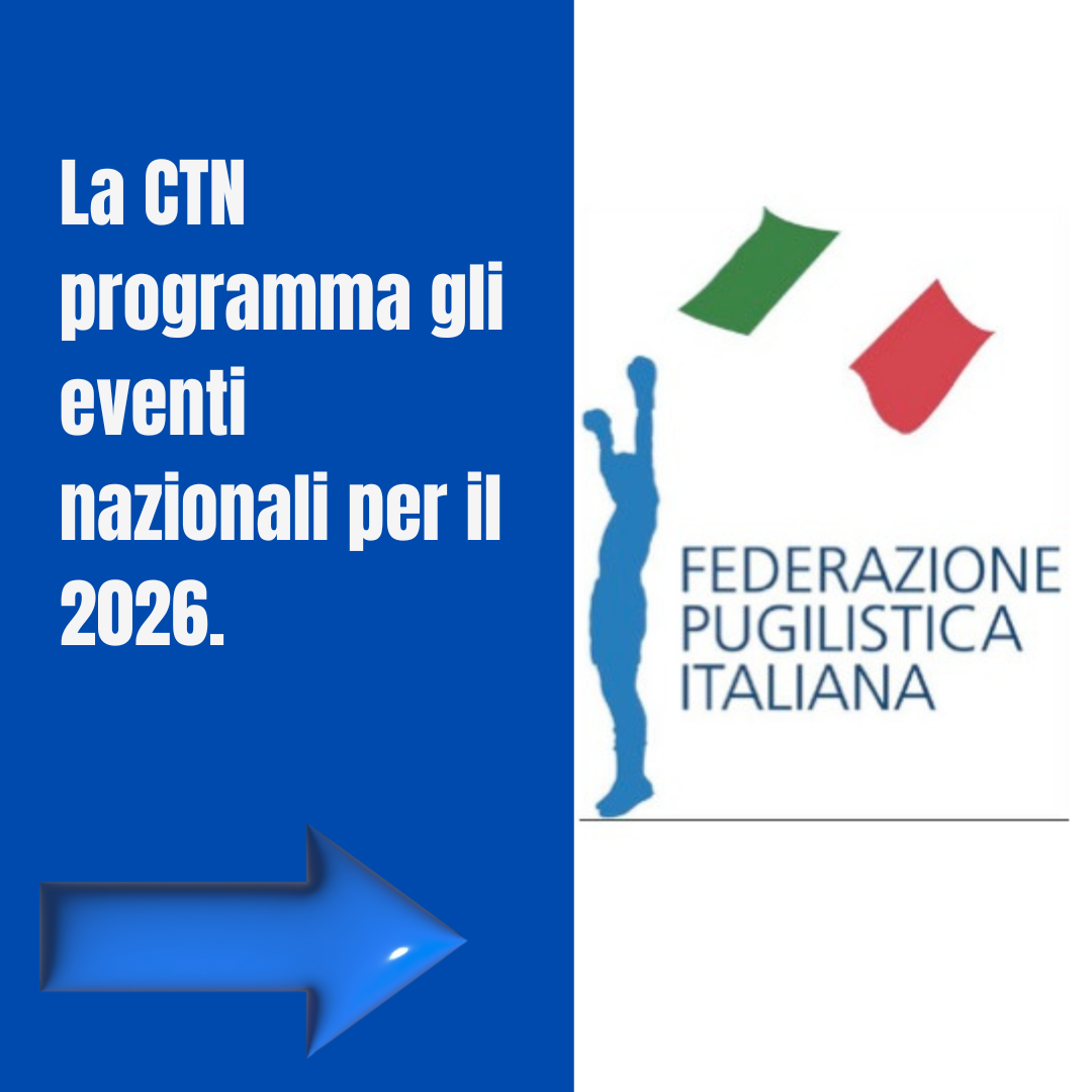 La CTN programma gli eventi nazionali per il 2026.