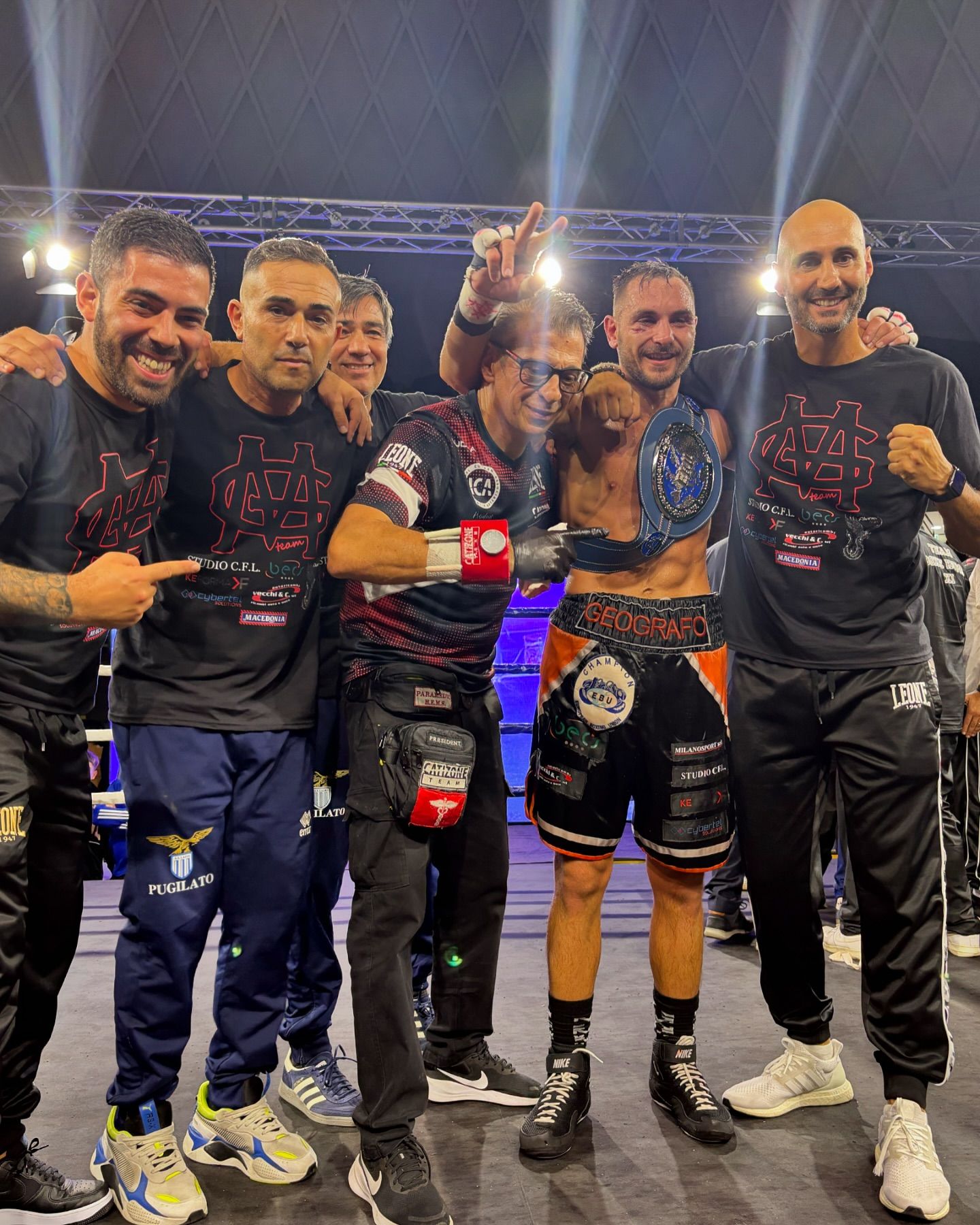 Titolo EBU Silver Welter: MIRKO GEOGRAFO E' IL NUOVO CAMPIONE 