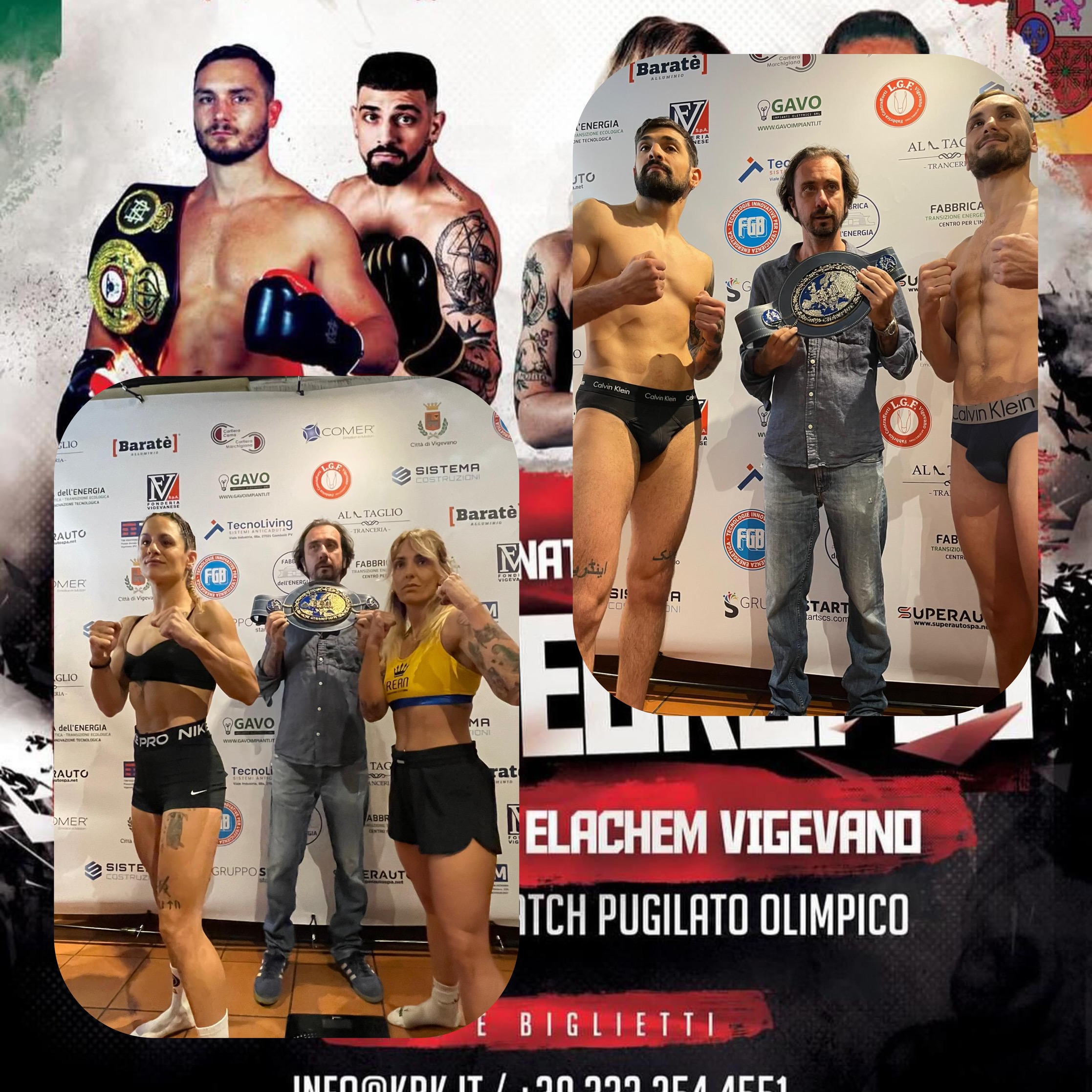 VIGEVANO BOXING NIGHT: TUTTO PRONTO PER LA GRANDE  SERATA CON DUE TITOLI EUROPEI IN PALIO - DOMANI DIRETTA SU REPUBBLICA.IT E YOUTUBE FPIOFFICIALCHANNEL