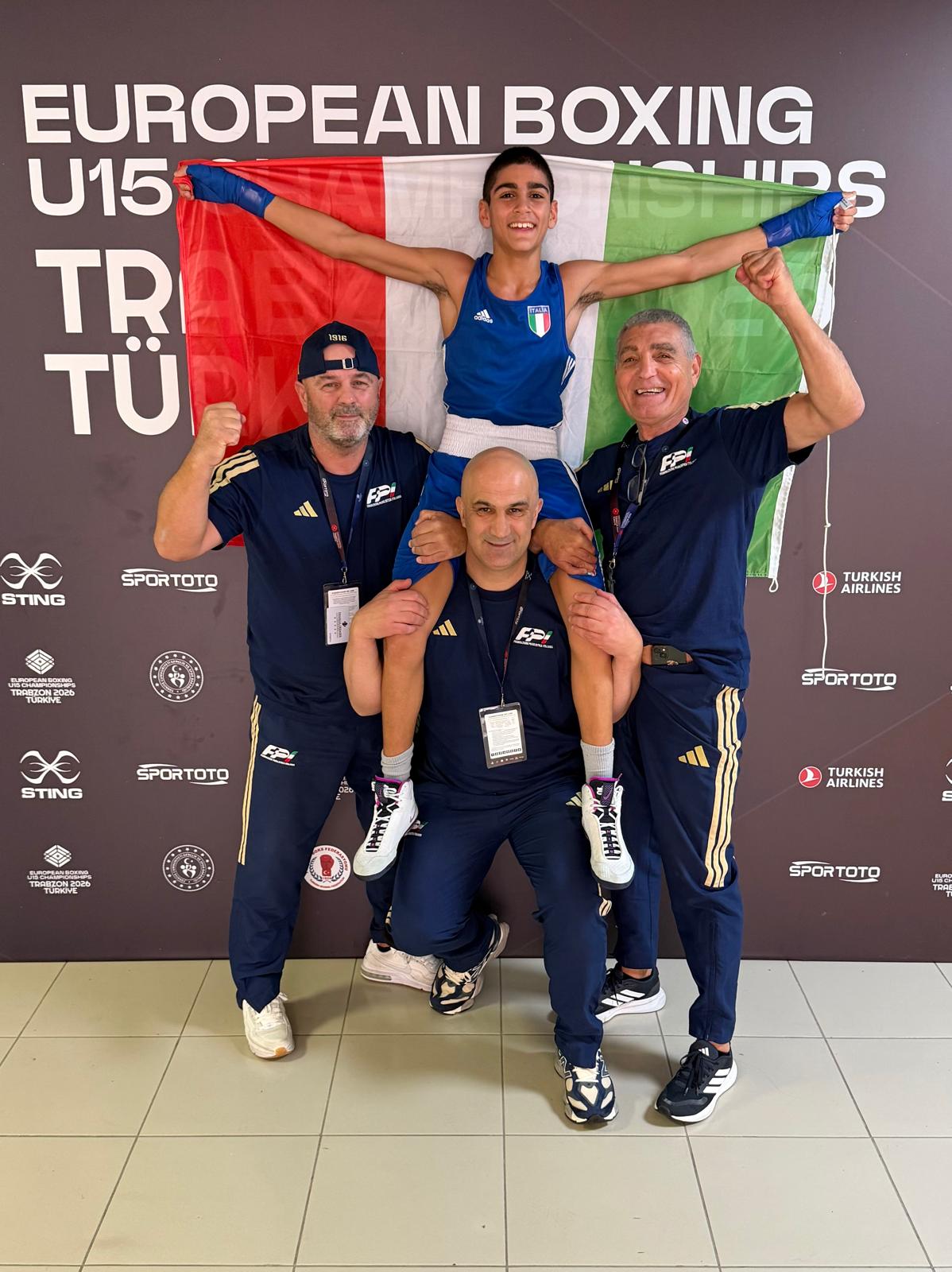 Euro U15 Boxing Championships 2026 - Final Day - Oro per Marzio El Moety nei 40 Kg - alle 3.30 pm la finale 42 Kg di Gaia Novelli