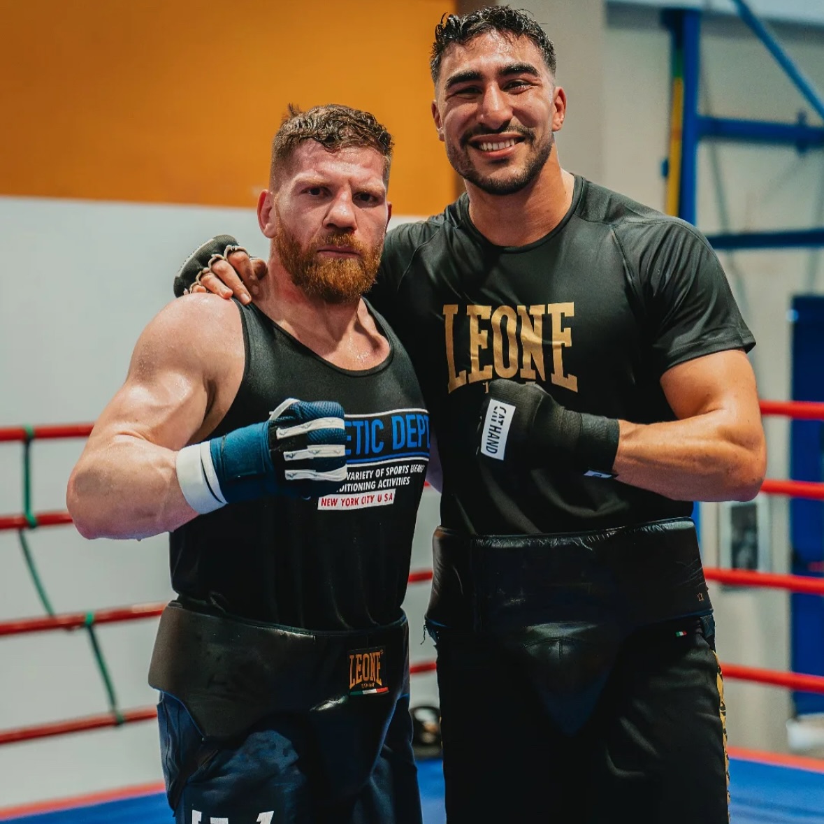 MONDIALE IBF CRUISER: SPARRIGN CON L'OLIMPIONICO AZZURRO ABBES MOUHIIDINE PER CLAUDIO SQUEO