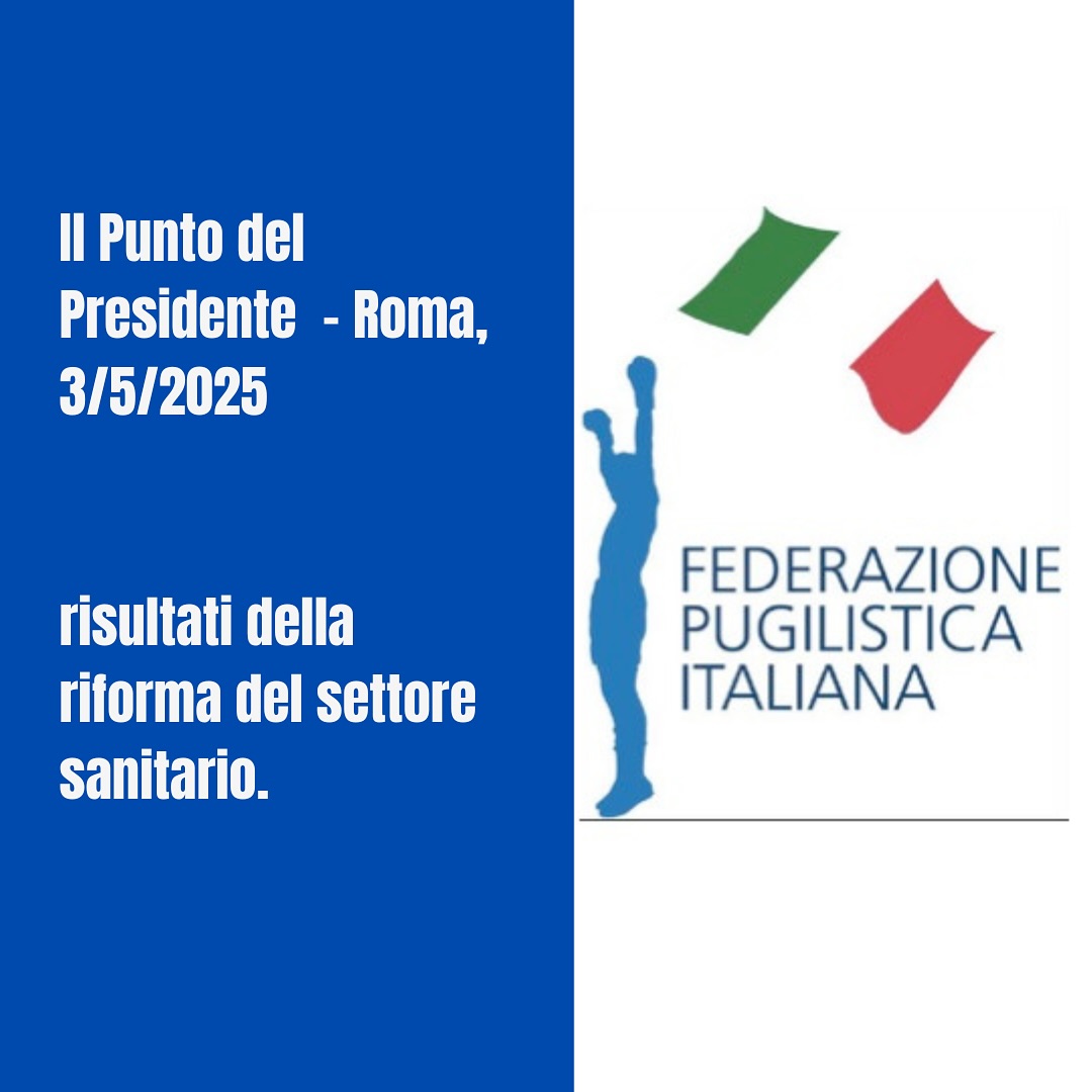 IL PUNTO DEL PRESIDENTE FPI FLAVIO D'AMBROSI: risultati della riforma del settore sanitario. Fatti non parole