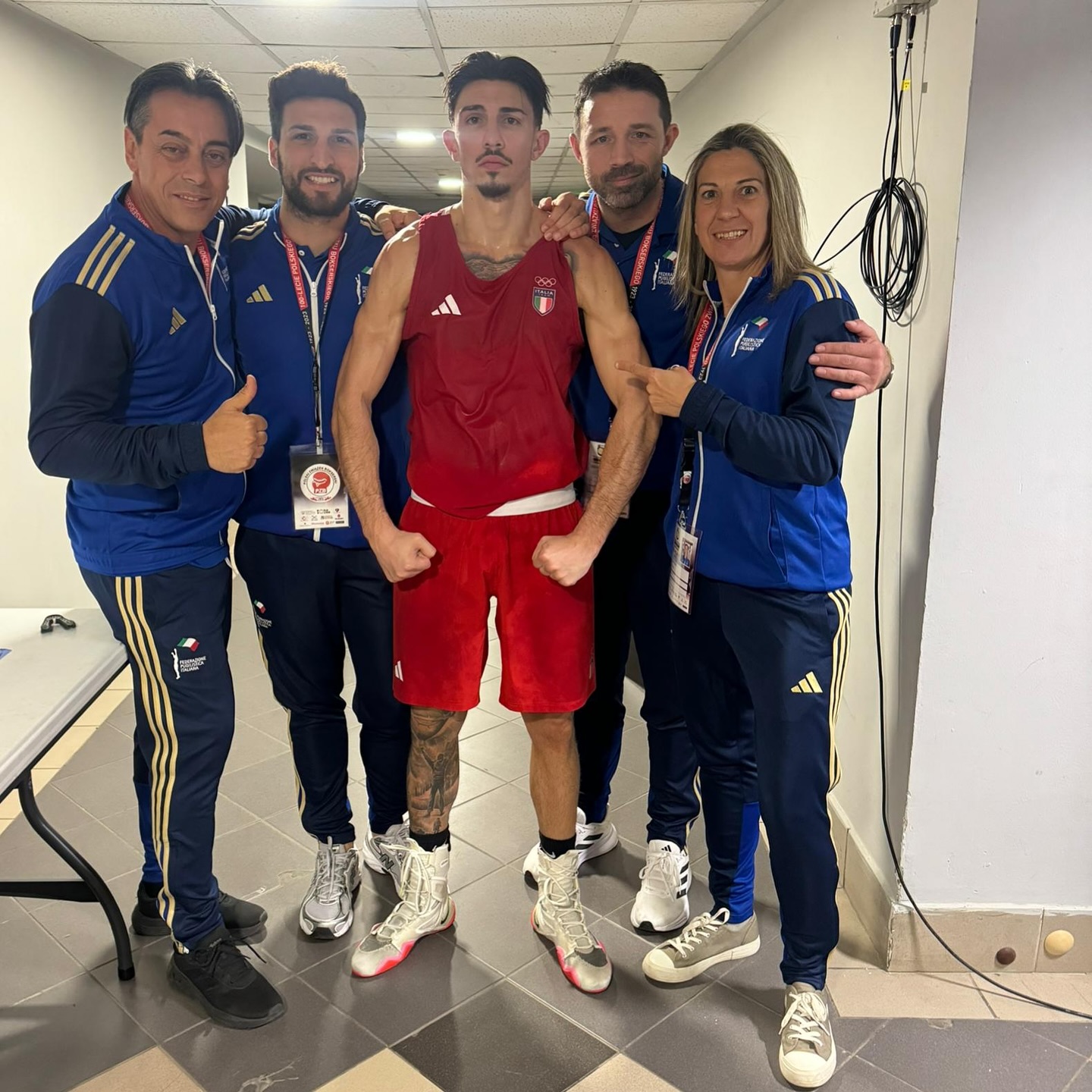 WORLD BOXING CUP - WARSAW 2025 - DAY 1 -  IL 65 KG GIGI MALANGA VOLA AI QUARTI - DOMANI 13/5 2 AZZURRE E 1 AZZURRO SUL RING