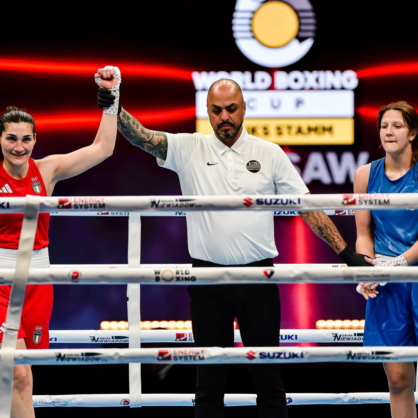 WORLD BOXING CUP - WARSAW 2025 - FIBNAL DAY CON 3 Azzurri e 3 Azzurre SUL RING - INFO ORARI E LIVESTREAMING