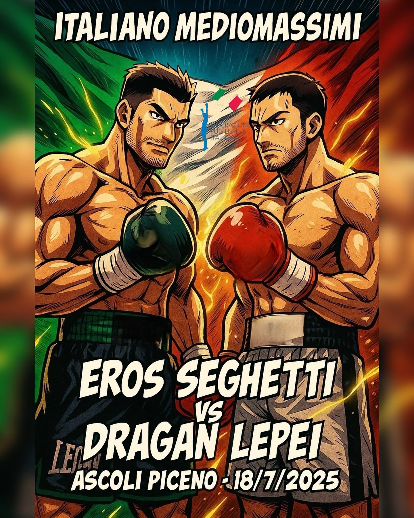 Titolo Italiano Mediomassimi - IL 18 LUGLIO PV AD ASCOLI PICENO Seghetti vs LEPEI 