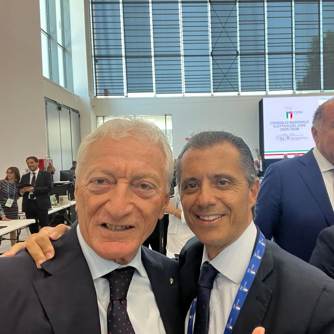 LUCIANO BUONFIGLIO NUOVO PRESIDENTE CONI: I COMPLIMENTI DEL PRESIDENTE FPI FLAVIO D'AMBROSI