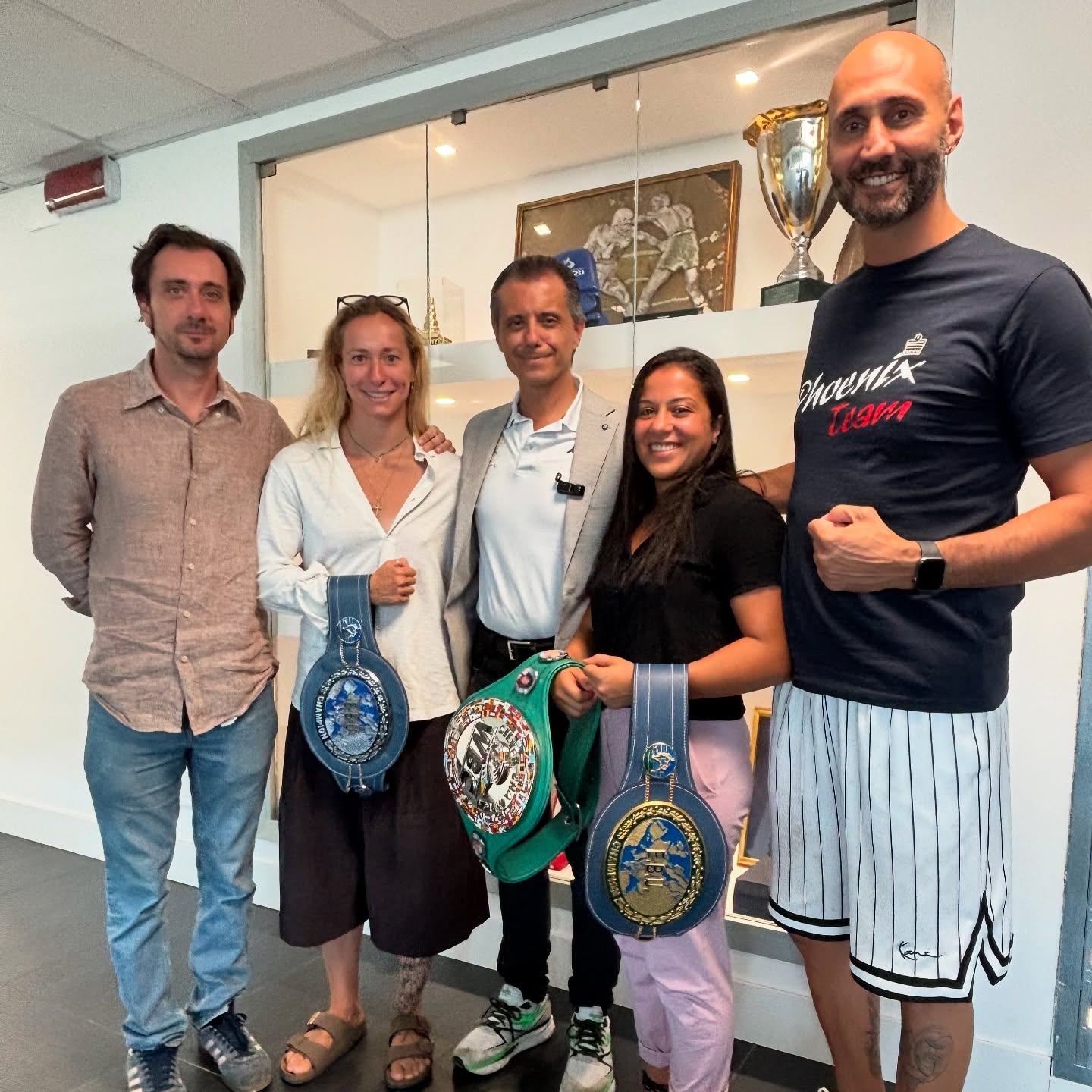 IL PUNTO DEL PRESIDENTE FPI FLAVIO D'AMBROSI HA RICEVUTO LE CAMPIONESSE STEPHANIE SILVA E BIANCA VOGLINO