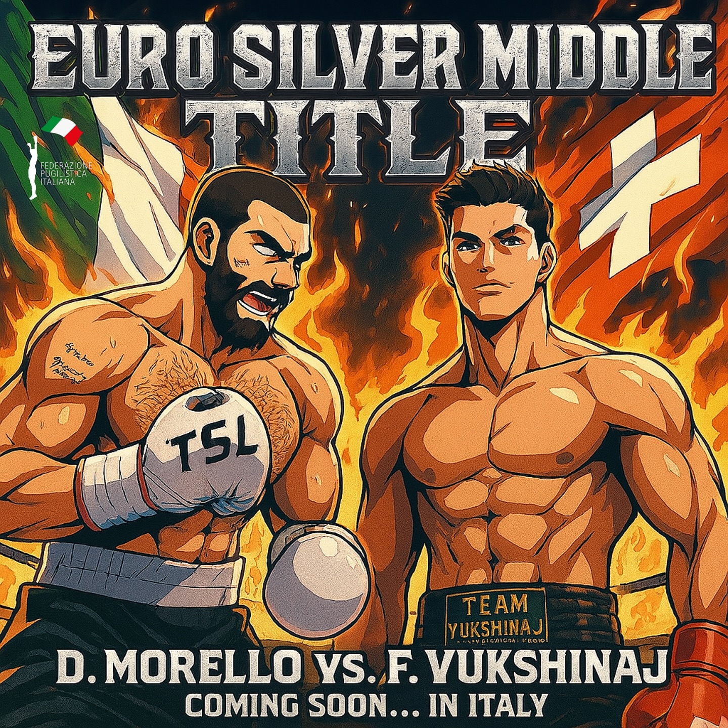 TITOLO EBU SILVER PESI MEDI - PROSSIMAMENTE IN ITALIA LA SFIDA TRA DARIO MORELLO E VUKSHINAJ 