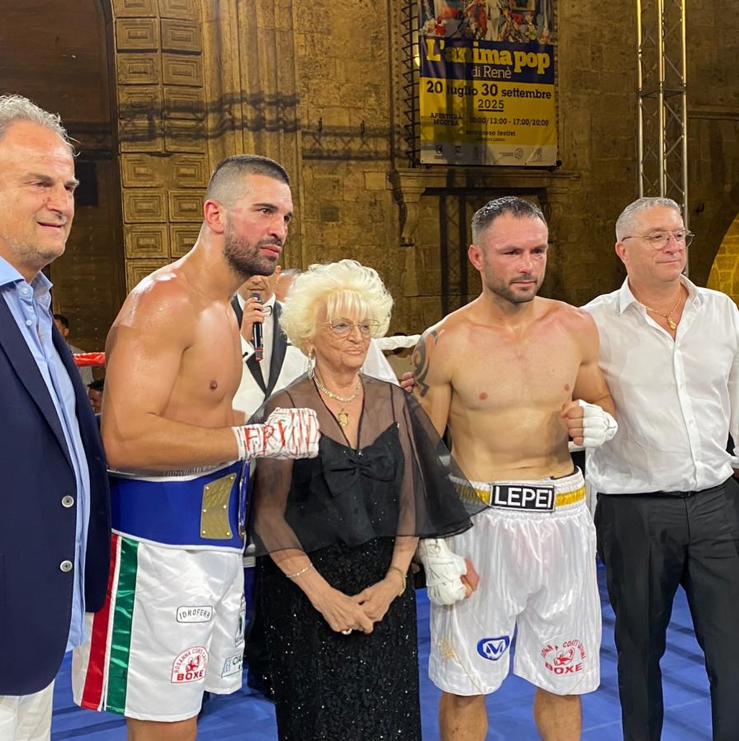 Eros Seghetti SI CONFERMA CAMPIONE D'ITALIA DEI MEDIOMASSIMI 