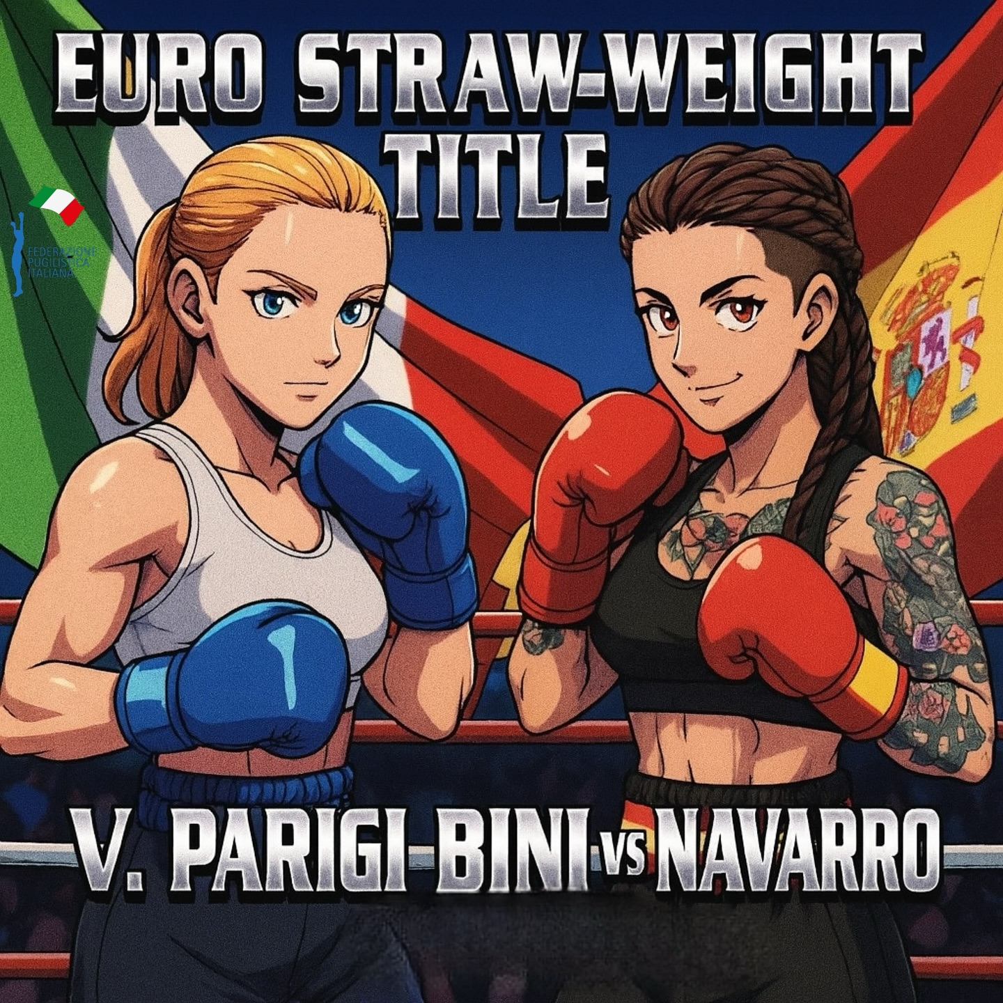 EUROPEO PESI PAGLIA - Prossimamente la sfida tra Vittoria PARIGI BINI E Cristina Navarro 