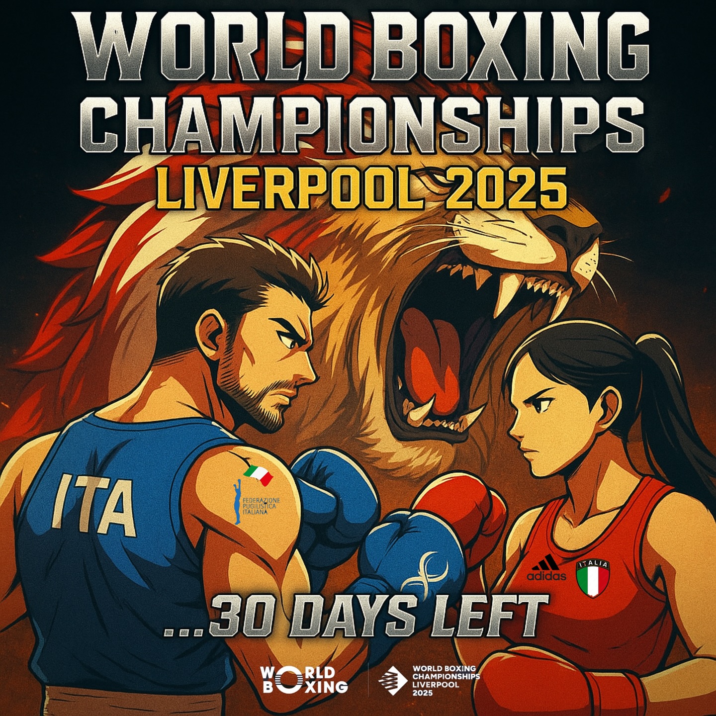 30 giorni al via dei Mondiali World Boxing di Liverpool