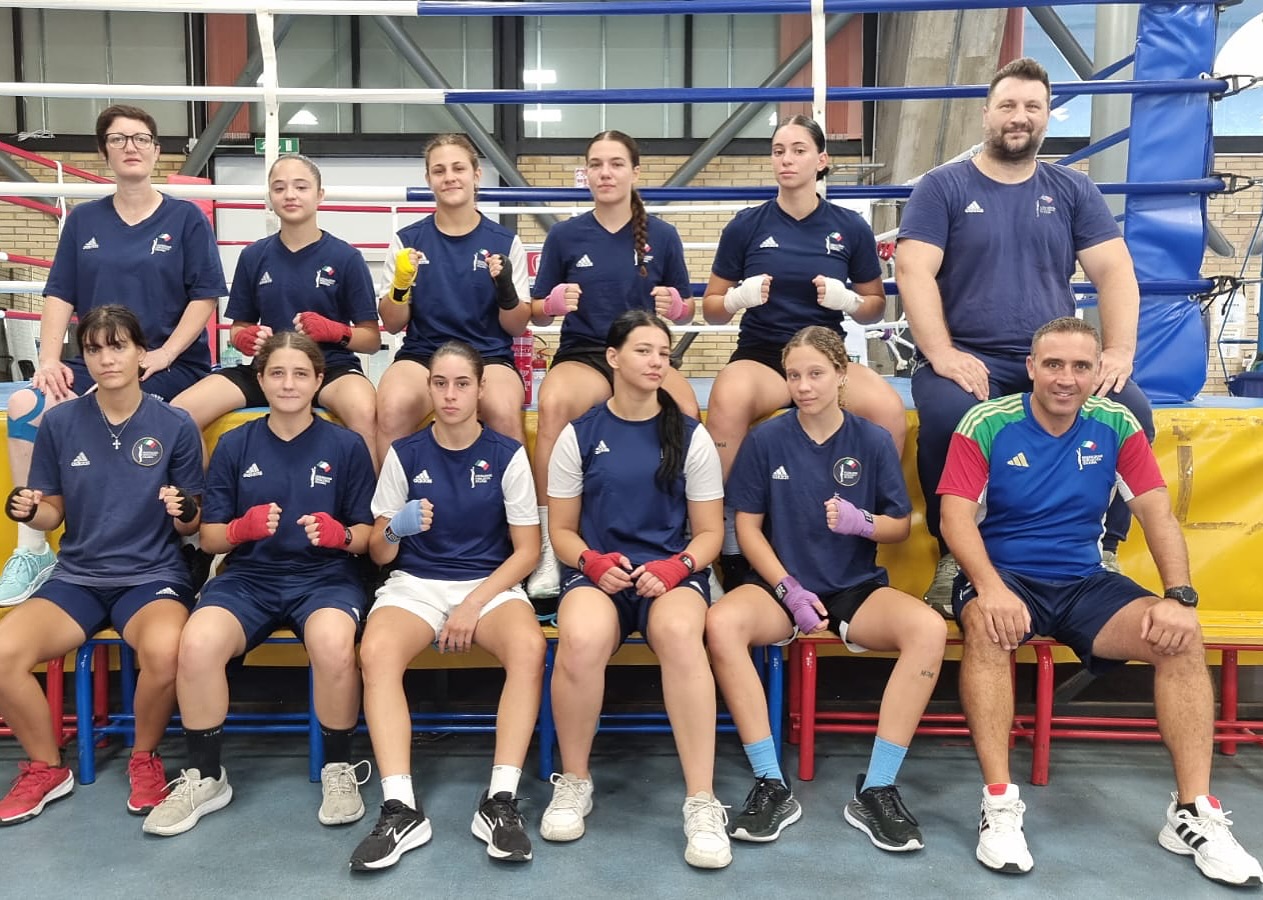 Azzurrine U19 in ritiro nel Centro Nazionale di Pugilato ad Assisi