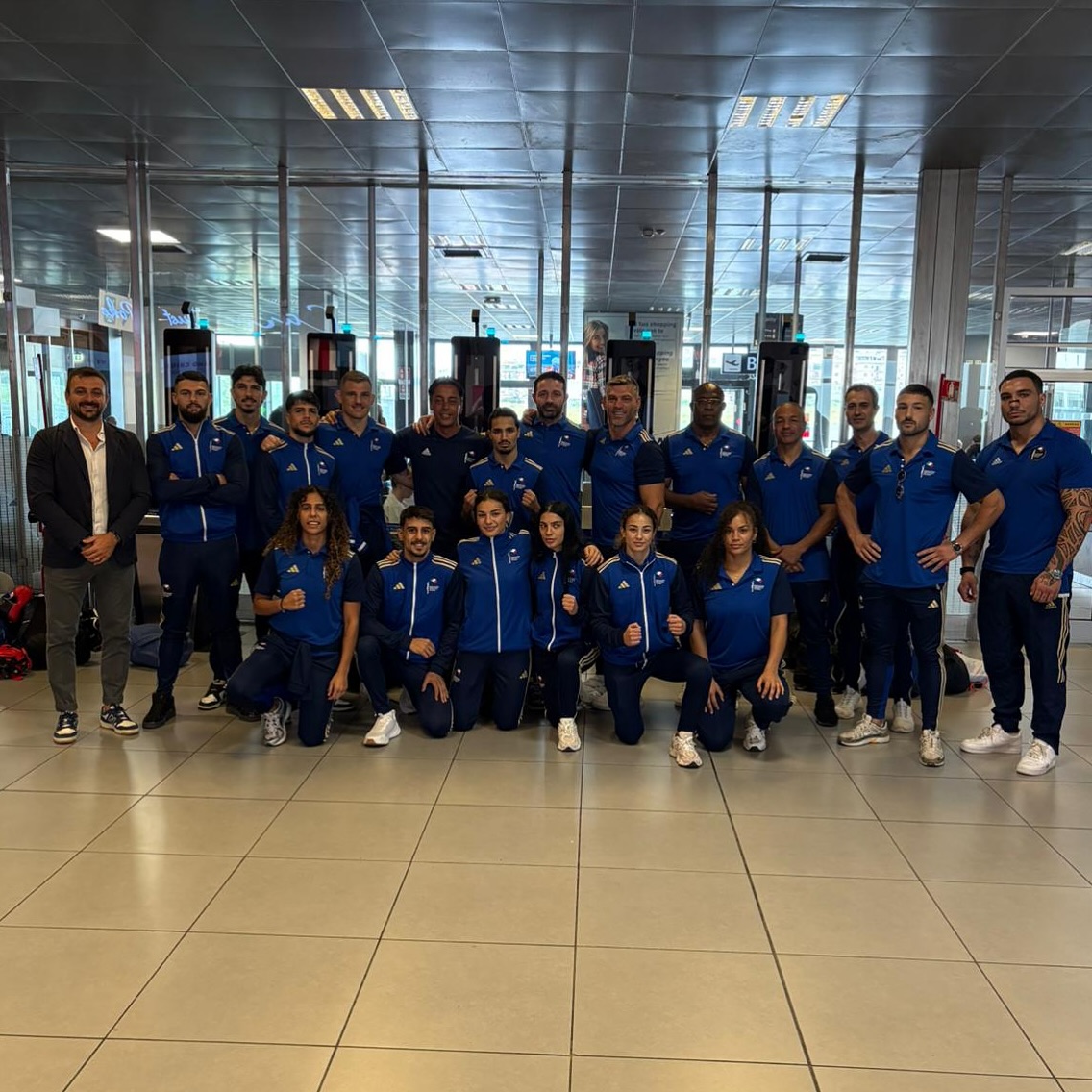 Mondiali World Boxing Liverpool 2025 - Italia Boxing Team in volo verso Liverpool 