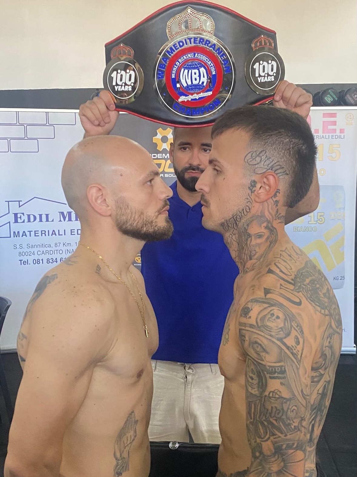  Titolo Mediterraneo WBA Superleggeri - TUTTO PRONTO PER LA SFIDA A CASORIA TRA PICARDI E MALVITANO 