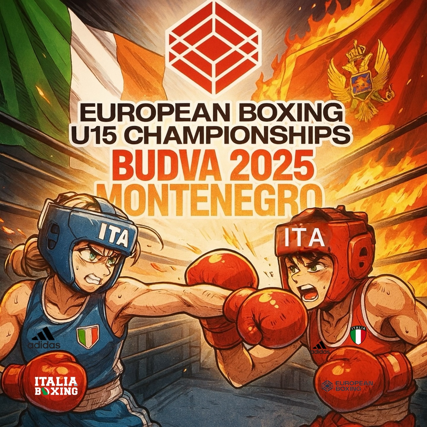 European U15 Boxing Championships 2025  - Buvda ospiterà la Kemresse Continentale U15 