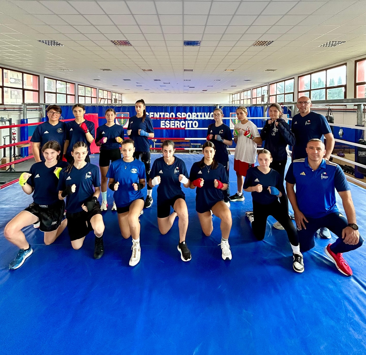 AZZURRINE U15 IN RITIRO PRESSO IL CSOE DI ROMA