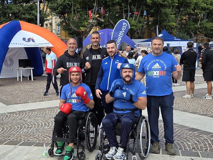 AD AVEZZANO TAPPA DI OBIETTIVO TRICOLORE... CON I PARABOXER FPI GRAN PROTAGONISTI 