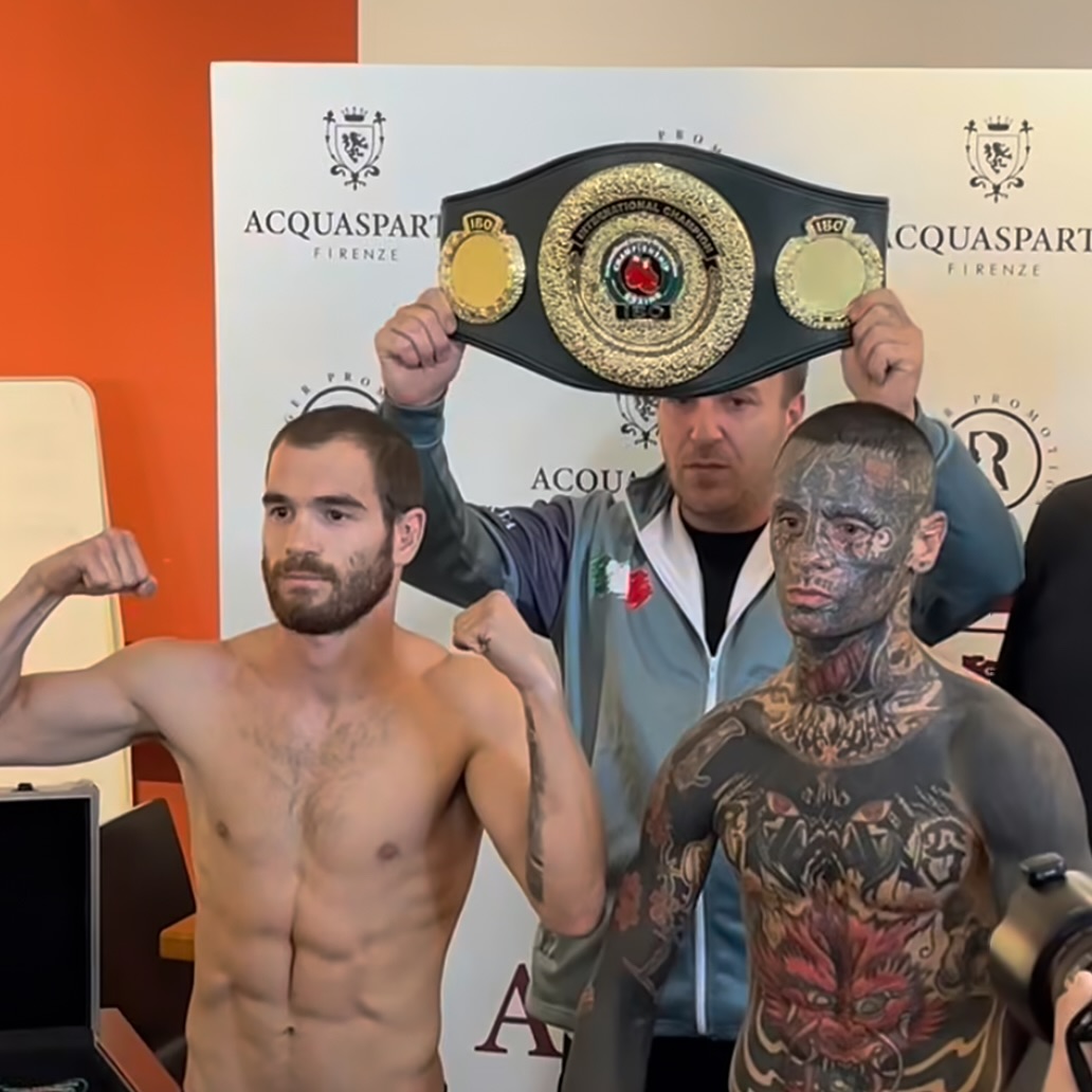 TUTTO PRONTO A MILANO PER LA SFIDA IBO INT. SUPERGALLO LORUSSO VS OCCHINERO 