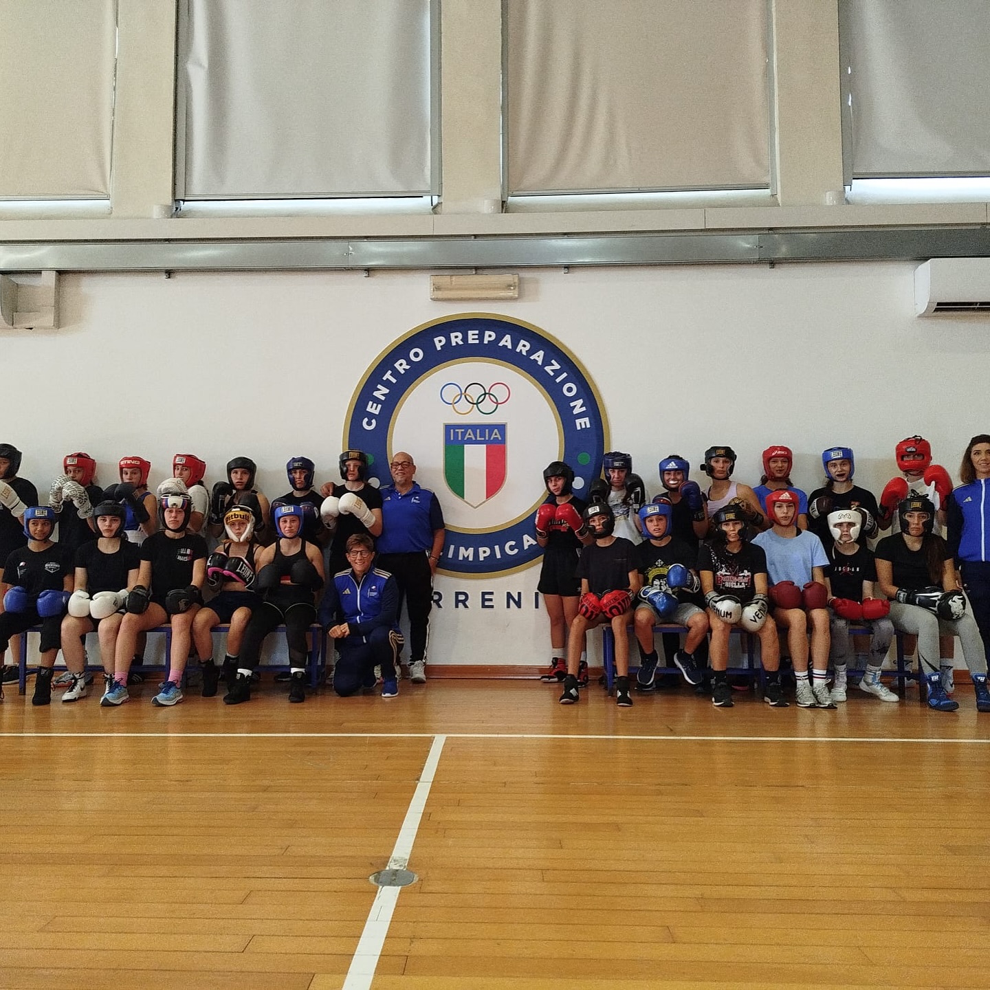 A Tirrenia Il Raduno di Settembre 2025 - Progetto Ricerca del Talento Boxe Femminile