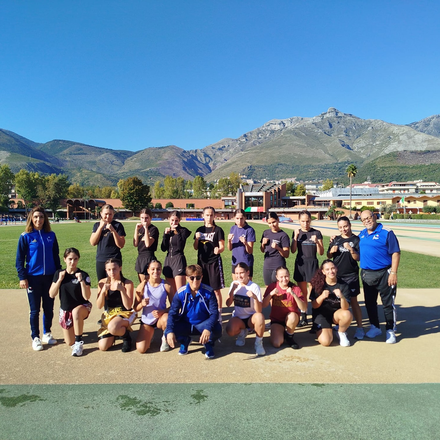 AL CPO DI FORMIA IL RADUNO AREA SUD "RICERCA DEL TALENTO BOXE FEMMINILE"