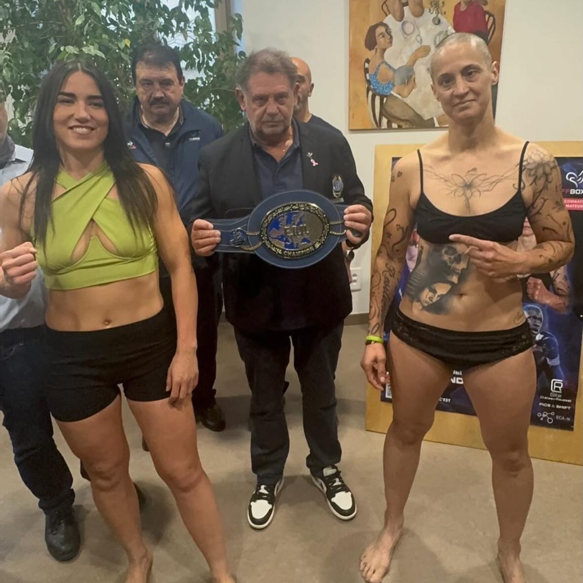 TUTTO PRONTO A VERNOUX PER L'EUROPEO SUPERWELTER GOMIERO VS BEAUCHAMP