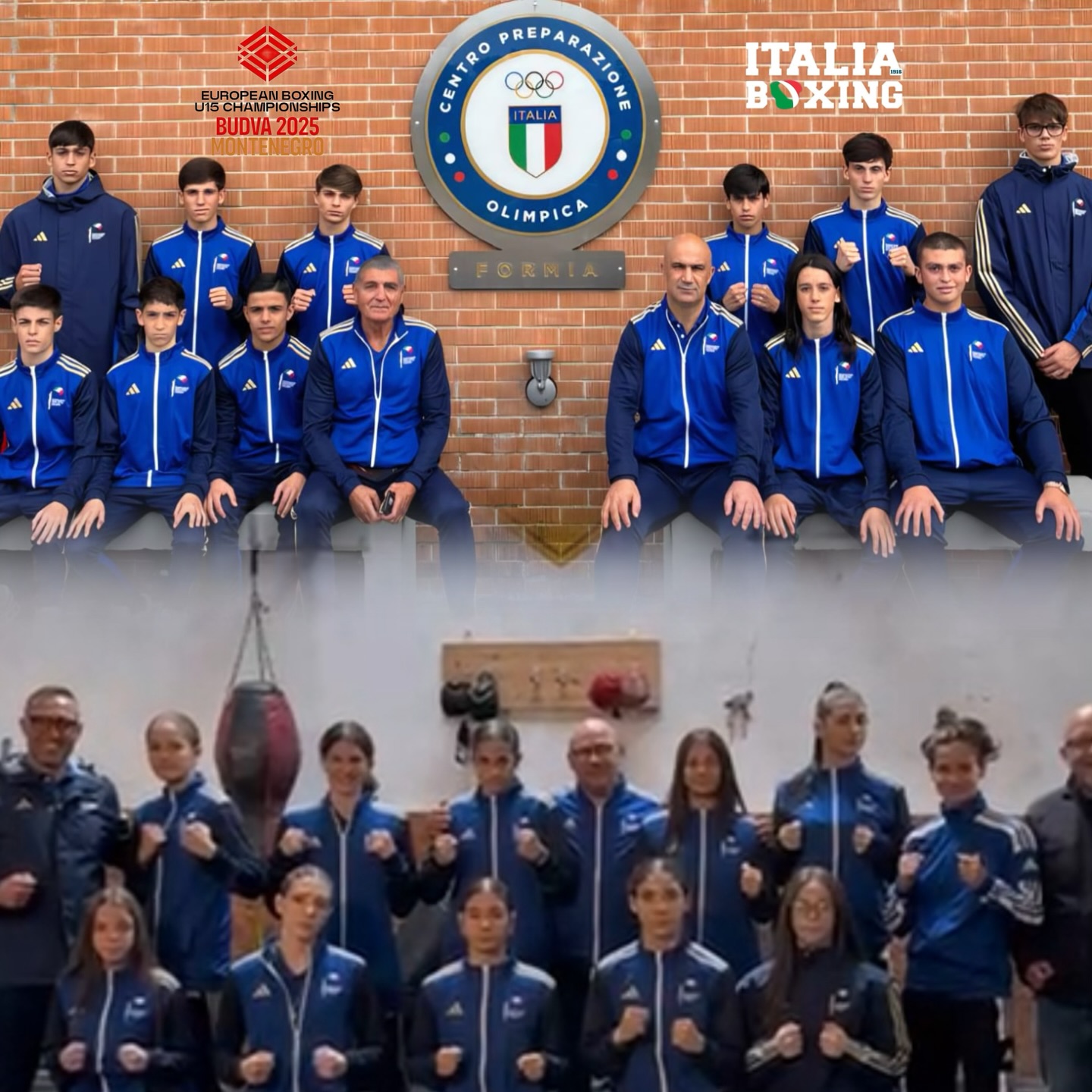 European U15 Boxing Championships Buvda 2025  - ITALIA BXOING TEAM IN MONTENEGRO