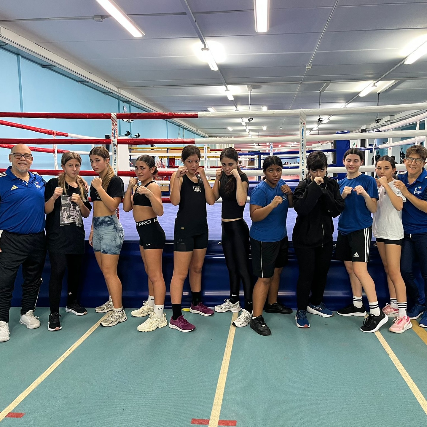 AL CPO DI FORMIA IL RADUNO AREA Centro Italia "RICERCA DEL TALENTO BOXE FEMMINILE"