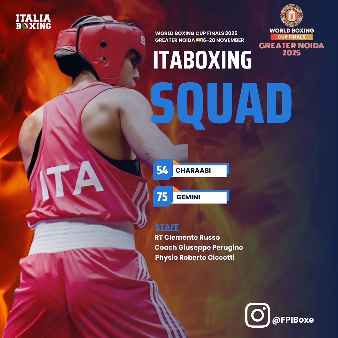 World Boxing Cup Finals INDIA 2025 - Due le Azzurre in gara 
