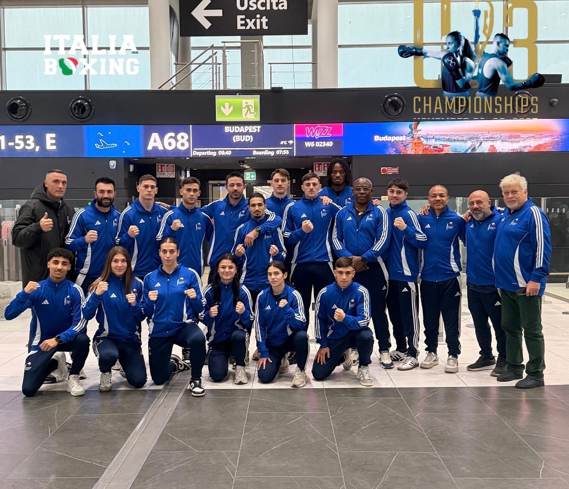 Euro U23 Boxing Championshpis Budapest 2025 - ITABOXING IN VIAGGIO VERSO L'UNGHERIA 