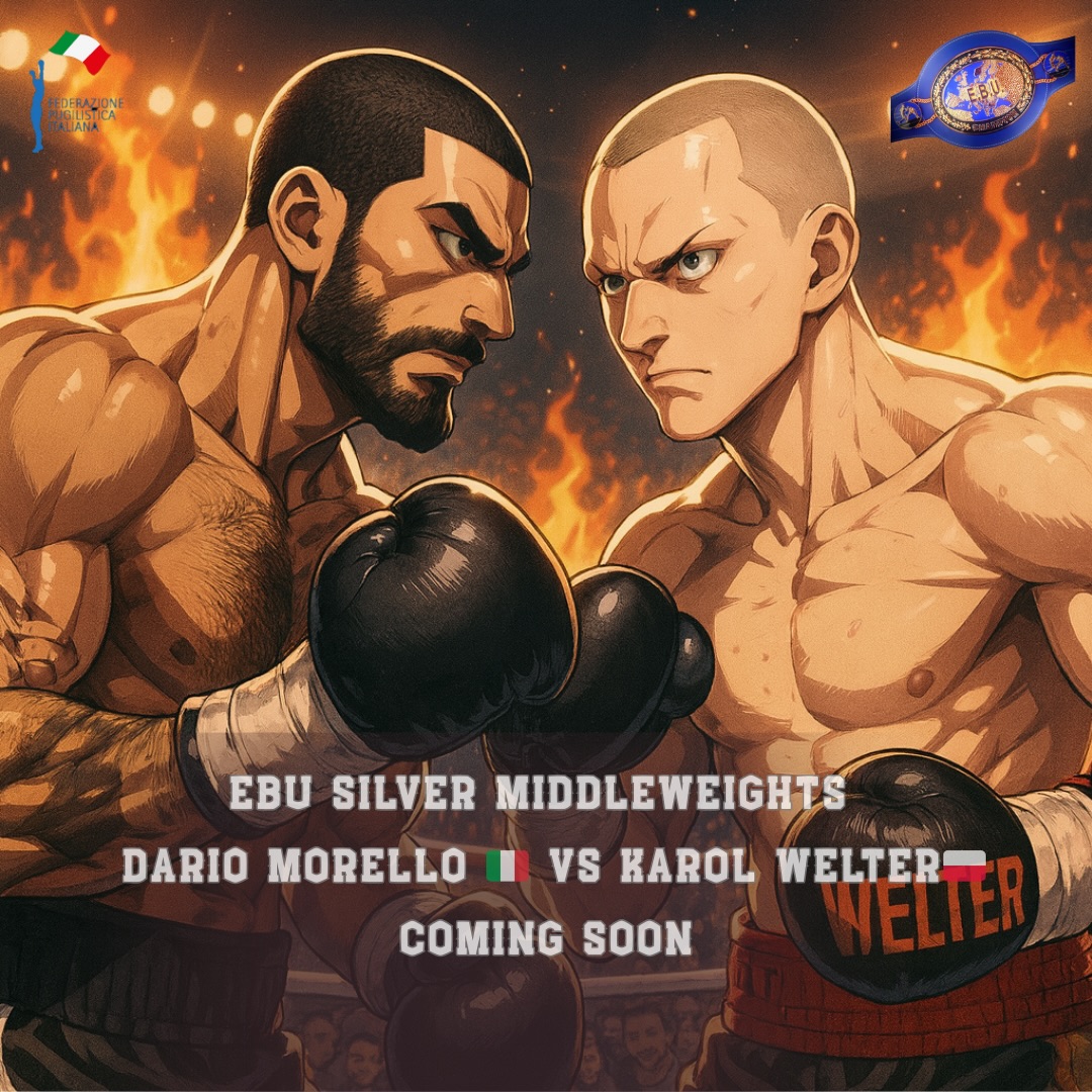 EBU SILVER PESI MEDI - IL POLACCO WELTER NOMINATO SFIDANTE DEL CAMPIONE DARIO MORELLO 